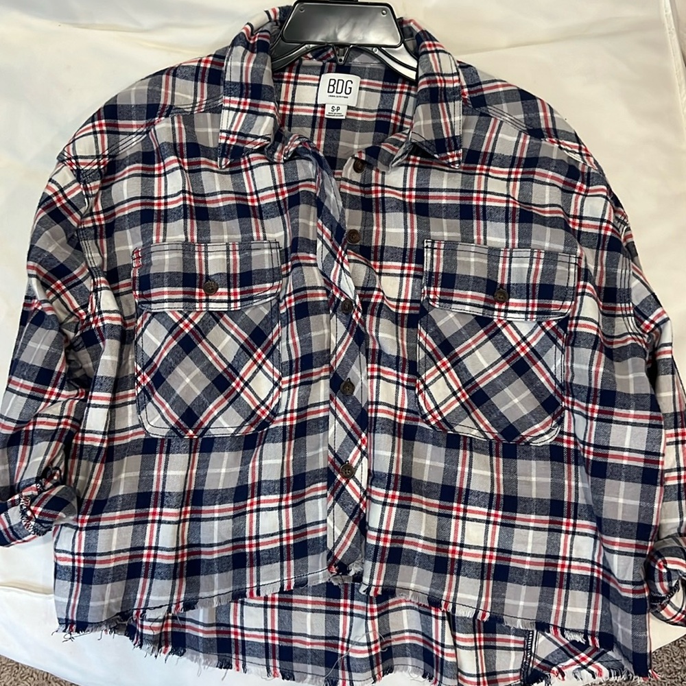 BDG Cropped Flannel